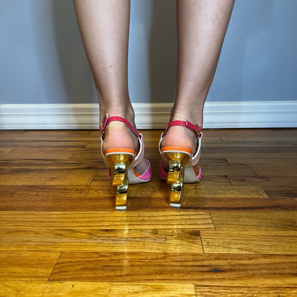 Kat Maconie ColorBlock Heels - Picture 7 of 8